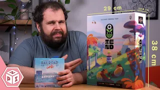 This Roll and Write is HUGE (and strange) | TEND Review