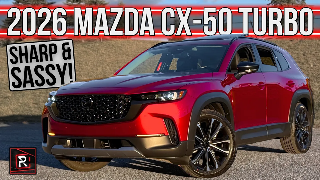 The 2026 Mazda CX-50 Turbo Is A Captivating Sporty Family SUV When Driving Matters