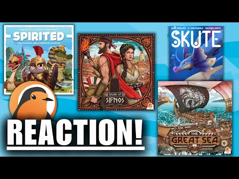 Garphill Games News - REACTION (DEC 2025)