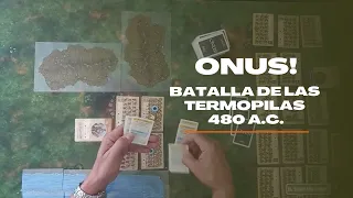 Batalla de las Termópilas con ONUS! PACK y Expansión de Terreno y Fortalezas