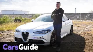Alfa Romeo Giulia Quadrifoglio 2017 review: road test video