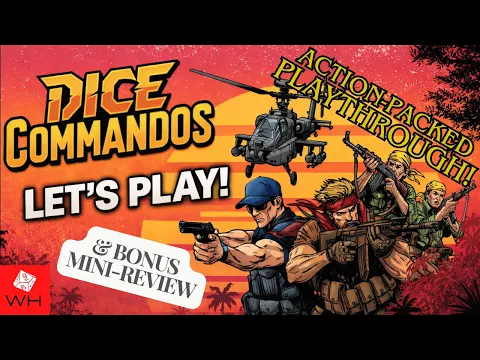 Let's Play! Dice Commandos | Solo Playthrough | Mini-Review!