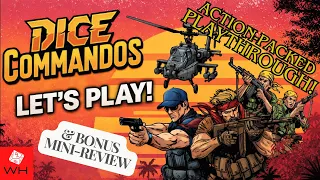 Let's Play! Dice Commandos | Solo Playthrough | Mini-Review!