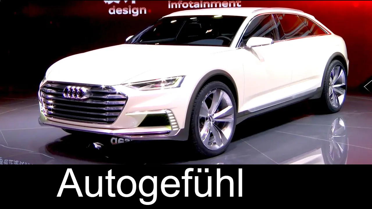 Audi Prologue Allroad concept Preview future Audi A8 or A6 Allroad/Avant + Audi Q7 e-tron premiere