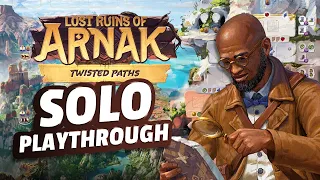 Twisted Paths Solo Playthrough! | The Professor and the Owl Temple