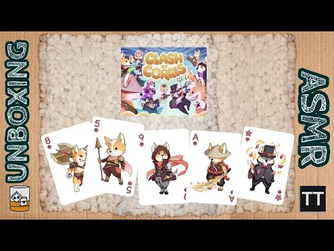 Clash of Corgis Second Edition Silent Board Game Unboxing