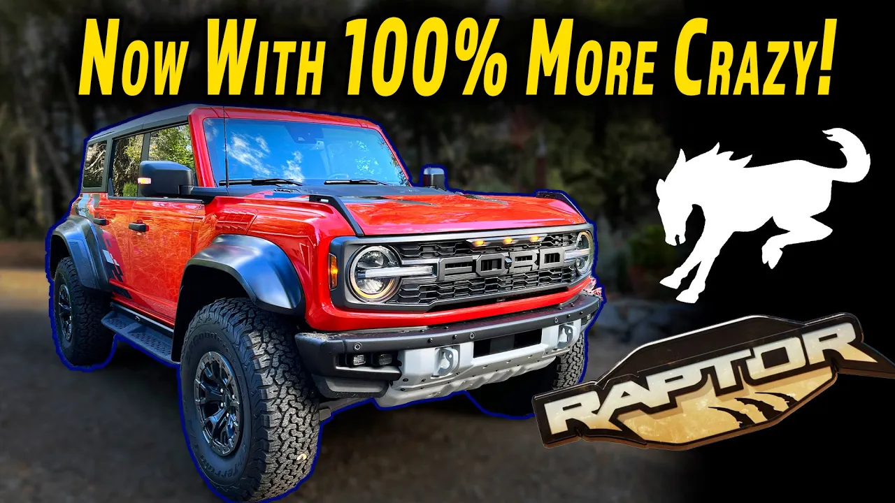 The 2022 / 2023 Bronco Raptor Is The Ultimate Ford Off-Roader