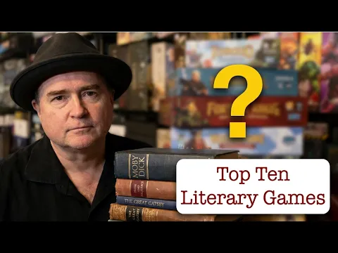 TDG: Cody's Top Ten Literary Games (May 2026)