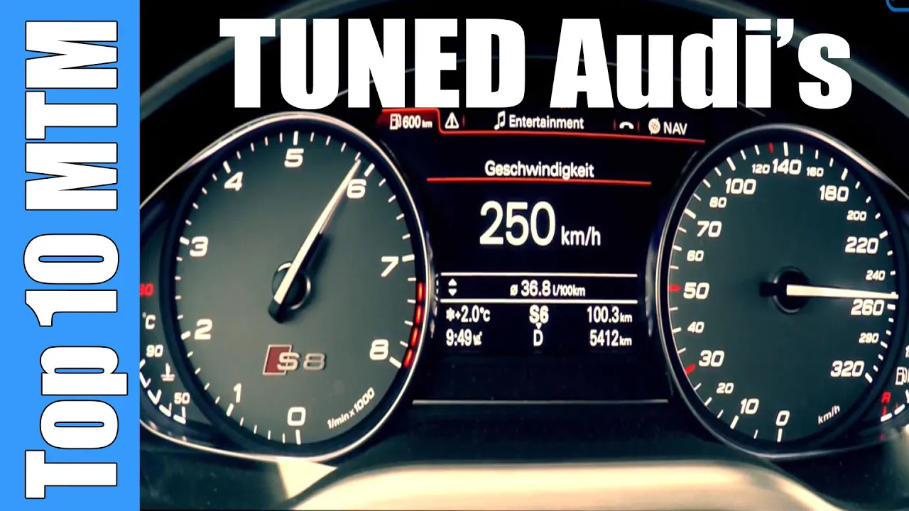 Top 10 MTM Tuning Acceleration | RS6 RS3 S8 S3 R8 Polo R WRC A1 Quattro RS Q3
