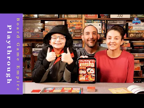 Sushi Go Party Playthrough - Gamewright