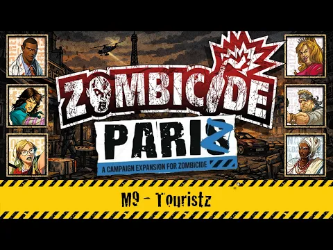 Zombicide 2nd Edition: PariZ Campaign (Mission M9) Board Game Gameplay