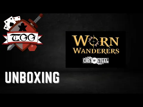 Worn Wanderers Starter Set Legacy of Power Unboxing