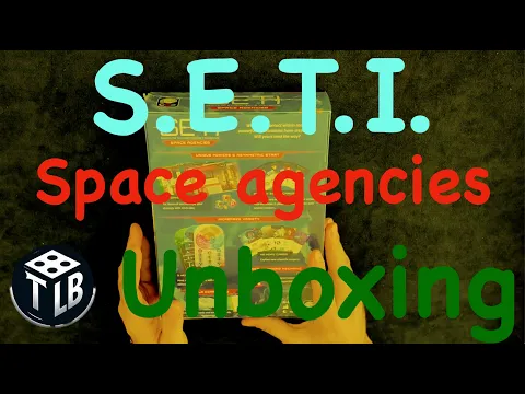 What’s in the Box? SETI: Space Agencies First Look + Promo cards