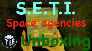 What’s in the Box? SETI: Space Agencies First Look + Promo cards