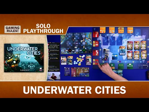 Underwater Cities - Solo Playthrough