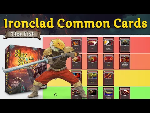 All Ironclad Common Cards | Tier List & Analysis | Slay the Spire: The Board Game