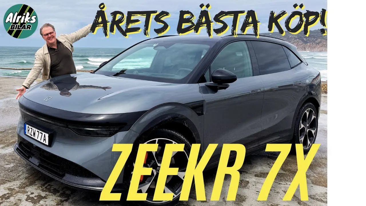 Zeekr 7X – supersnabbladdaren! Tänk om det här vore en Volvo!