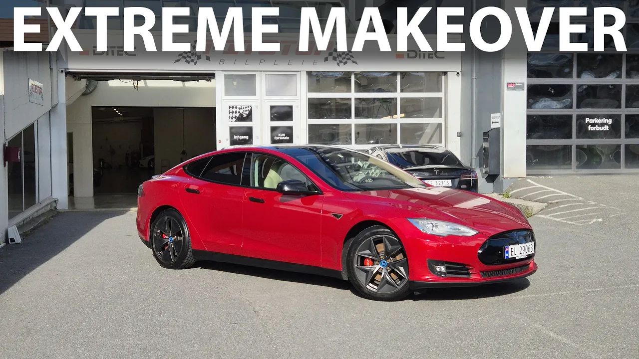 Pitstop Bilpleie made my 13-year-old 2013 Tesla Model S look like new!