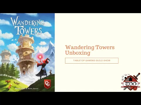 Wandering Towers Board Game Unboxing