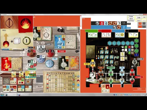 Trismegistus: Complete Solo Playthrough and Rules Overview
