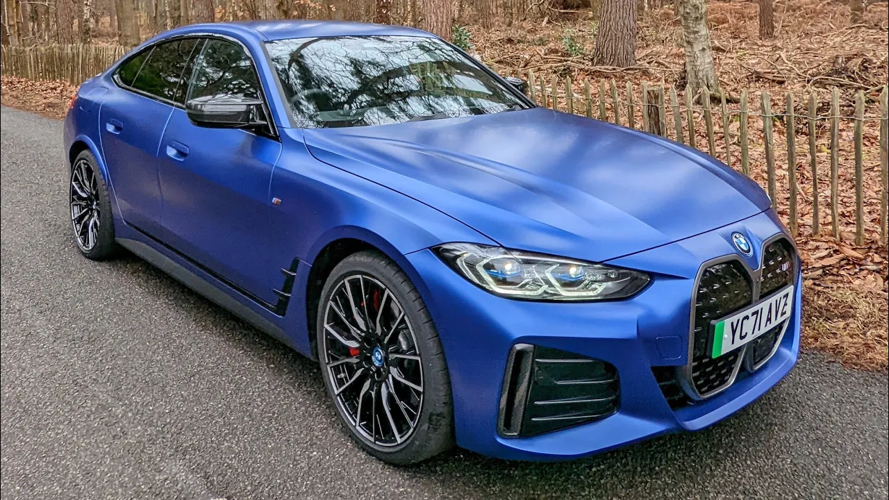 Honest 1st Drive BMW's i4 M50 all electric 4 series GC! 544hp and 795nm | 4k