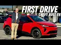I Drive The New 2027 Chevy Bolt EV For The First Time!