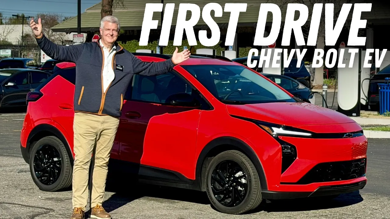 I Drive The New 2027 Chevy Bolt EV For The First Time!