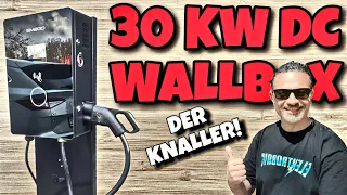 E Auto Zuhause schnell laden! Neue 30 kW DC Wallbox & Hightech Mini Wallbox 11 kW zum Hammer Preis.