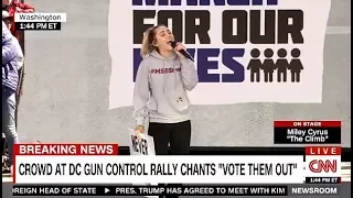 Miley Cyrus Performs &quot;Climb&quot; (March For Our Lives)