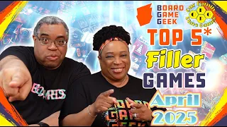 Top 5 Games for April 2025 - Top 5's w/ Our Family Plays Games