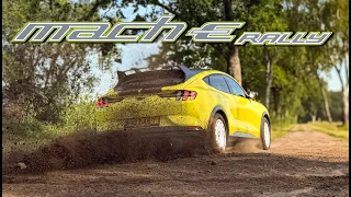 FORD MUSTANG MACH-E RALLY is SO MUCH FUN! REVIEW on ROAD & DIRT