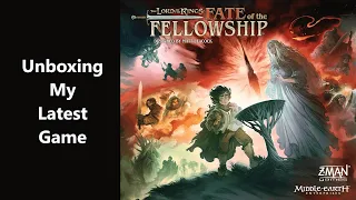 Unboxing of: Lord of the Rings - the Fate of the Fellowship