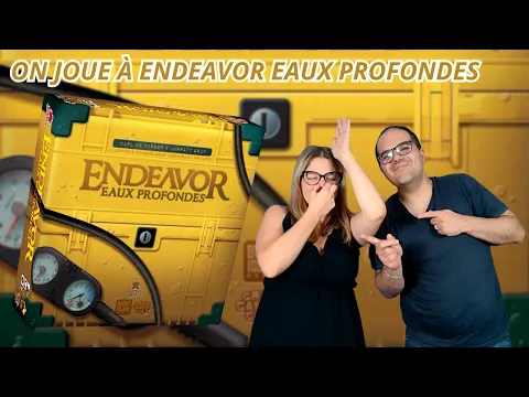 { Règles Et Partie } ON JOUE À ENDEAVOR EAUX PROFONDES | Jeu De Société | Super Meeple