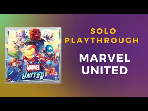 Marvel United Xavier/S.H.I.E.L.D. Solo Mode Tutorial Playthrough | DaniCha