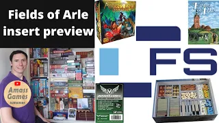 Folded Space inserts - Fields of Arle Aeon's End Quacks of Quedlinburg* AmassGames * accessories