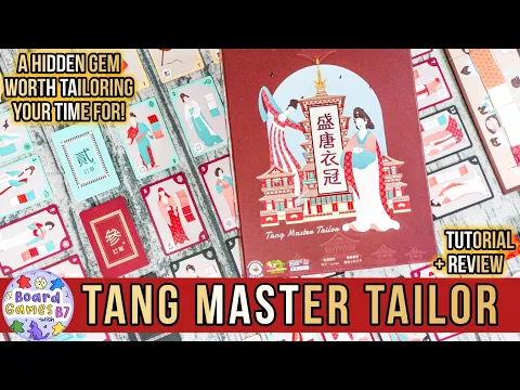 Hongkai Chen, and Lucas' Tang Master Tailor, JJ Board Game, How To Play & Review