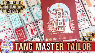 Hongkai Chen, and Lucas' Tang Master Tailor, JJ Board Game, How To Play & Review