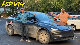 Tesla Full Self-Driving v14 Drive! Big Improvements Over The Last Few Months