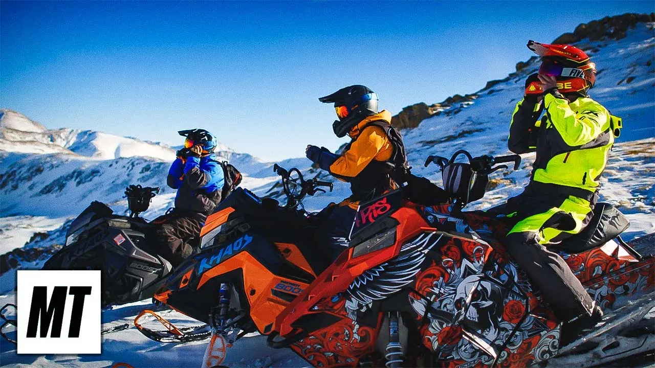 Sledding Uphill in a Snowmobile | Naturally Confident Ep 1 | MotorTrend & Continental