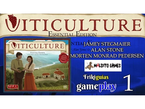 Viticulture Edición Esencial - Gameplay 1