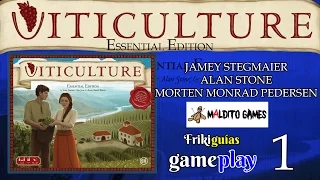 Viticulture Edición Esencial - Gameplay 1