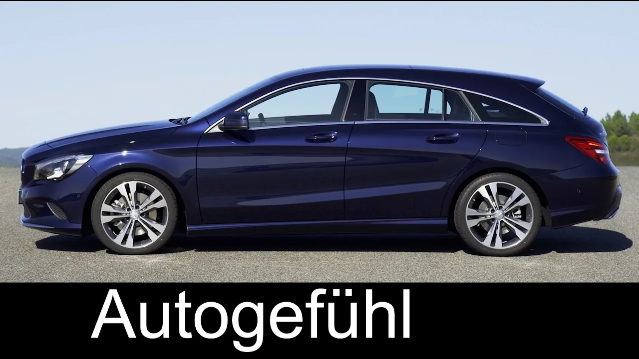 Mercedes CLA 250 Shooting Brake Facelift Preview Exterior/Interior