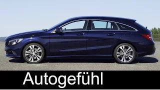 Mercedes CLA 250 Shooting Brake Facelift Preview Exterior/Interior