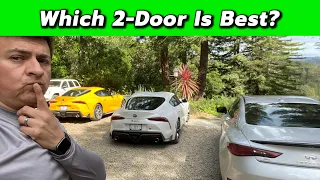 German v Japan | 2021 Toyota Supra vs 2020 Infiniti Q60 Red Sport