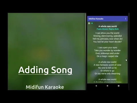 Video of Midifun Karaoke