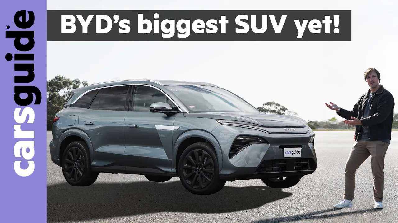 BYD Sealion 8 hybrid 2026 review Australia: New 7-seat SUV targets Hyundai Santa Fe with PHEV power!