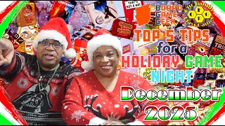 Top 5 Games? for December 2025 - Top 5's w/ Our Family Plays Games