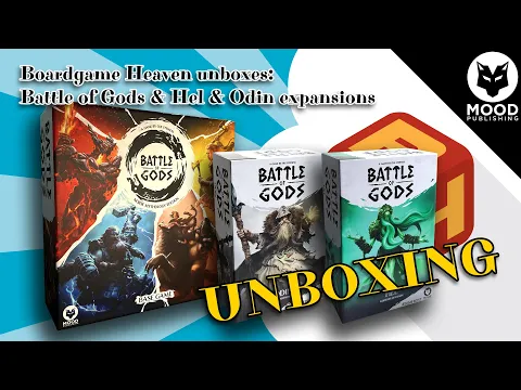 Boardgame Heaven Unboxing 197: Battle of Gods (Mood Publishing)