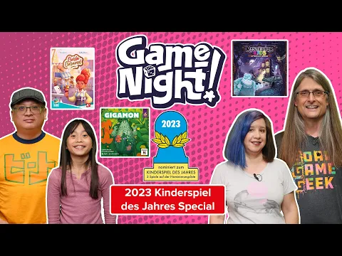 GameNight! 2023 Kinderspiel des Jahres Special