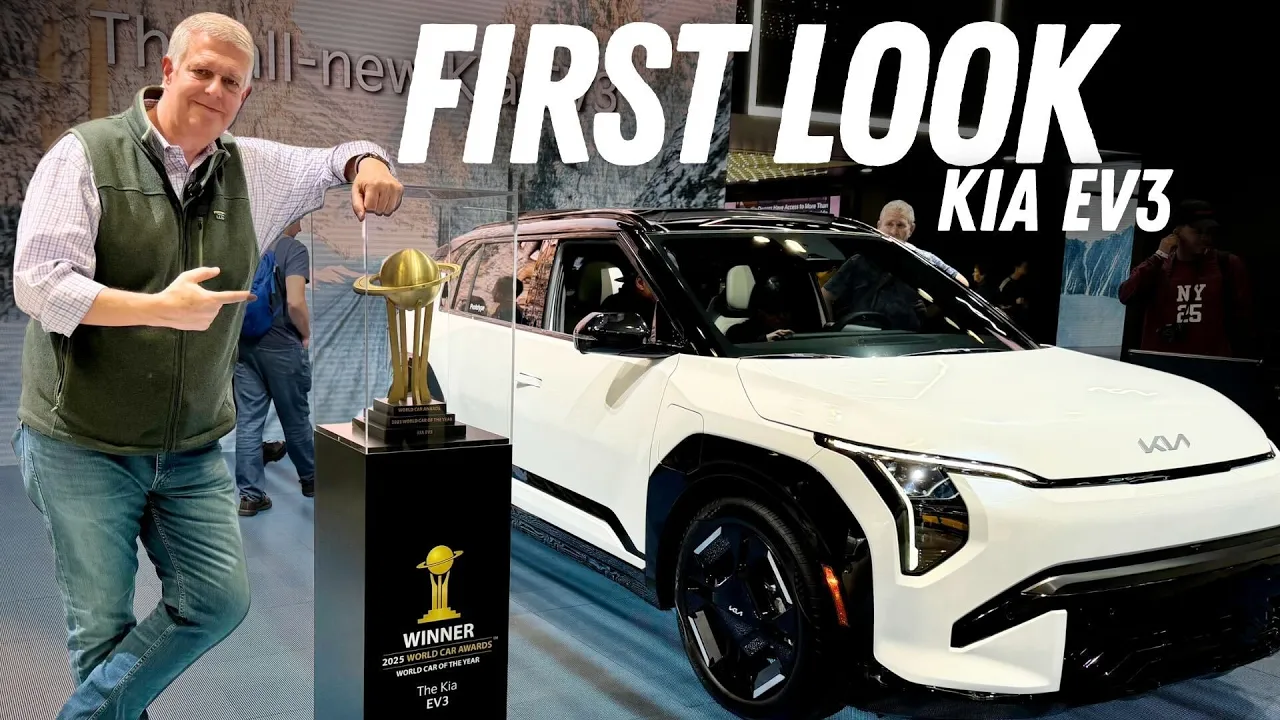 Kia EV3 Is Coming To America! My First Look